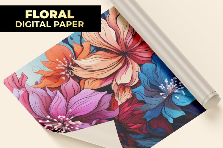 Floral Background Image 14