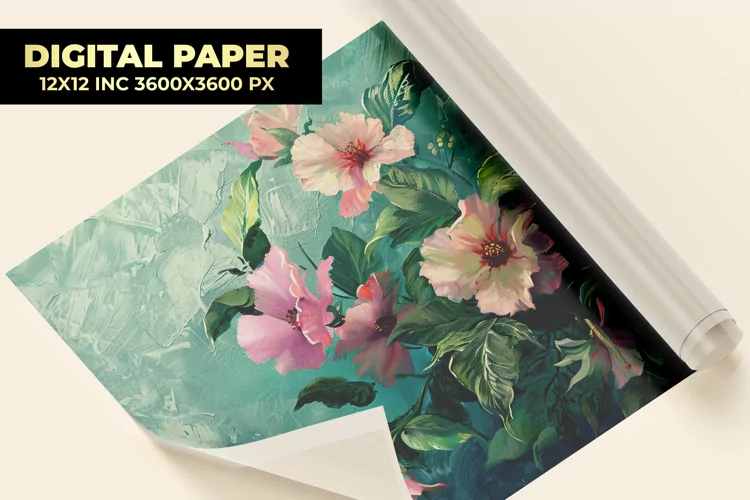 Flower Digital Paper