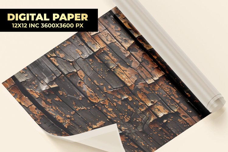 Wooden Digital Paper example image 1