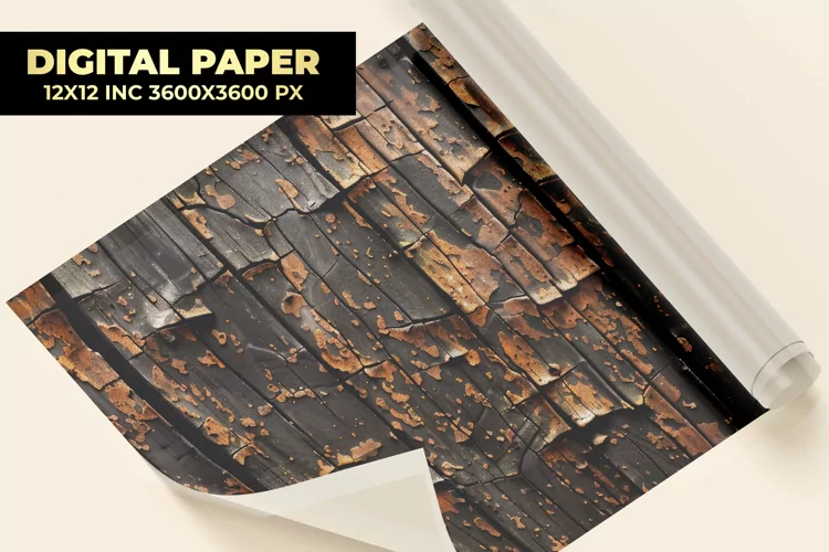 Wooden Digital Paper