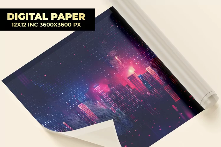 Cityscape Digital Paper