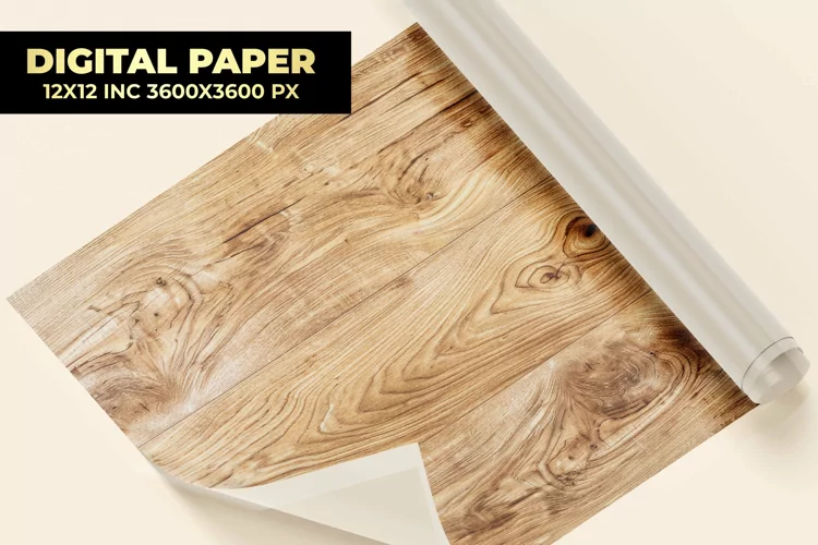 Grain Wooden Digital Paper