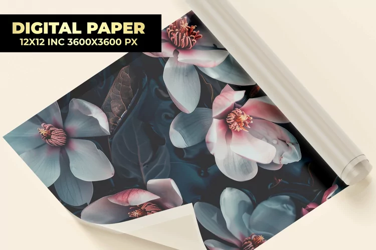 Flowers Digital Paper