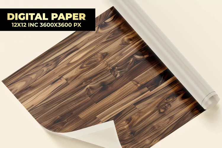 Wooden Digital Paper