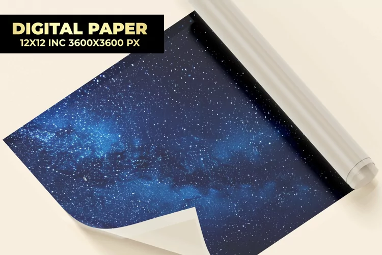 Starry Night Digital Paper