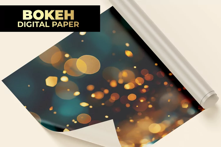 Bokeh Digital Paper