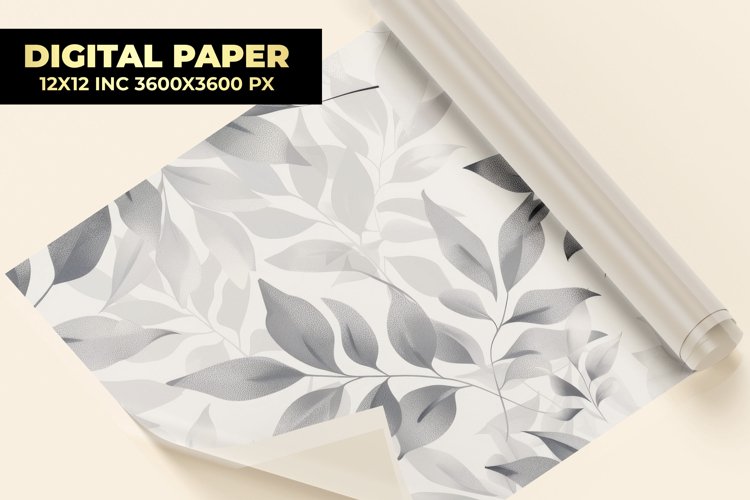 Leaves Digital Paper example image 1