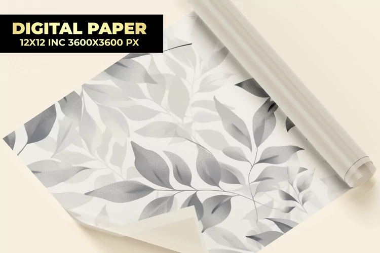Leaves Digital Paper