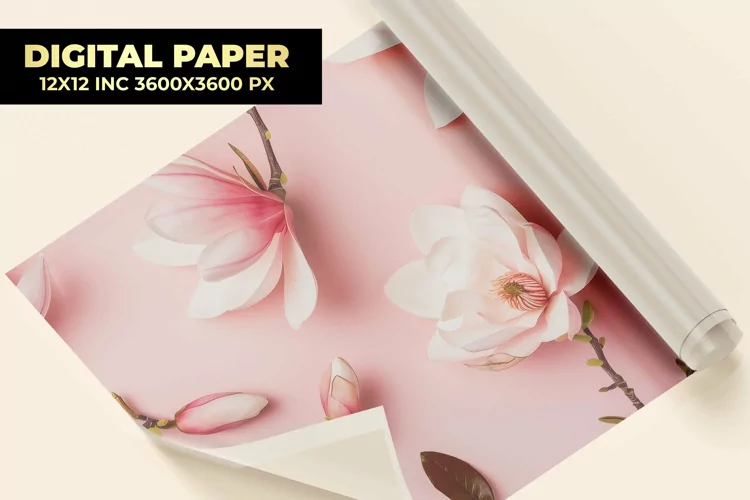 Flowers Digital Paper