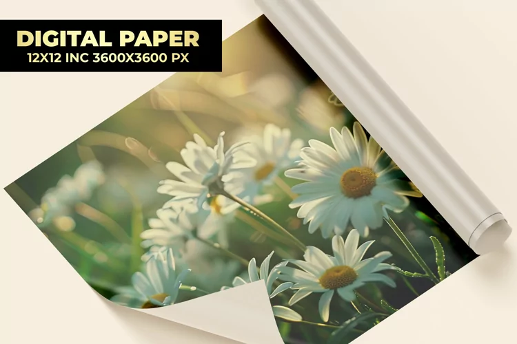 flower Digital Paper