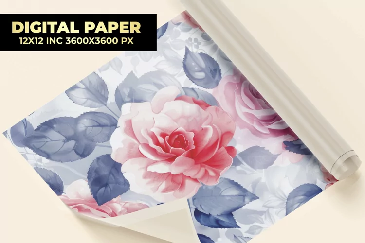 Flowers Digital Paper