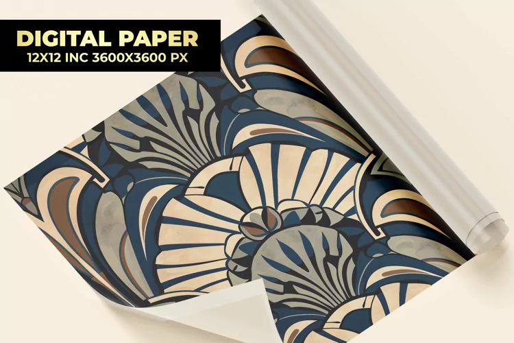 Art Deco Digital Paper