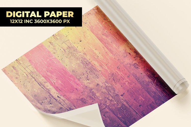 Colorful Grunge Digital Paper