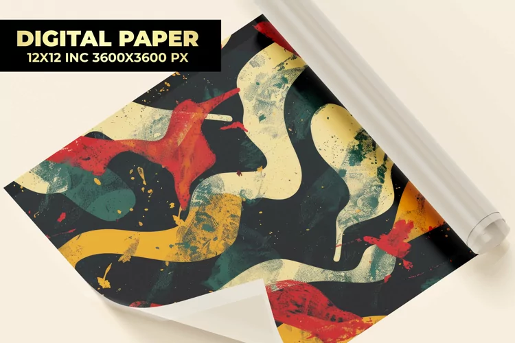 Camouflage Digital Paper