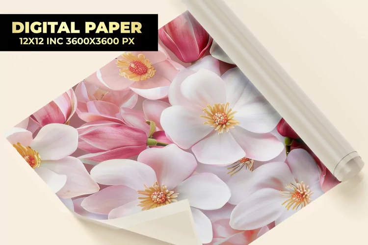 Flowers Digital Paper