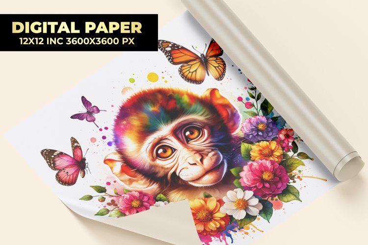 Monkey Clipart Image 22