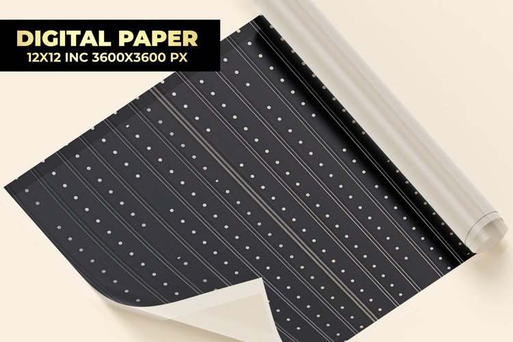 Black Digital Paper example image 1