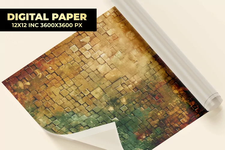 Square Shaped Digital Paper