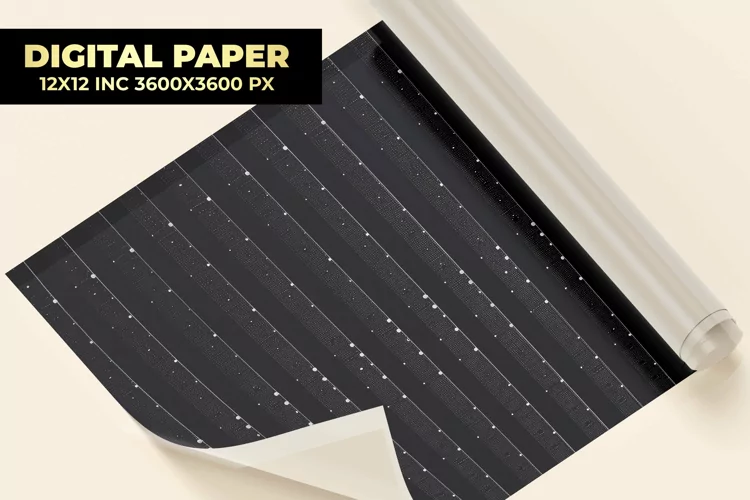 Black Digital Paper