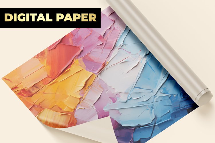 Paint color Digital Paper