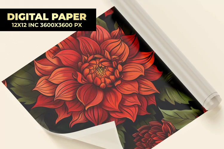 Flower Digital Paper