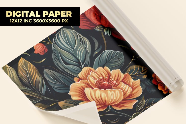 Floral Digital Paper