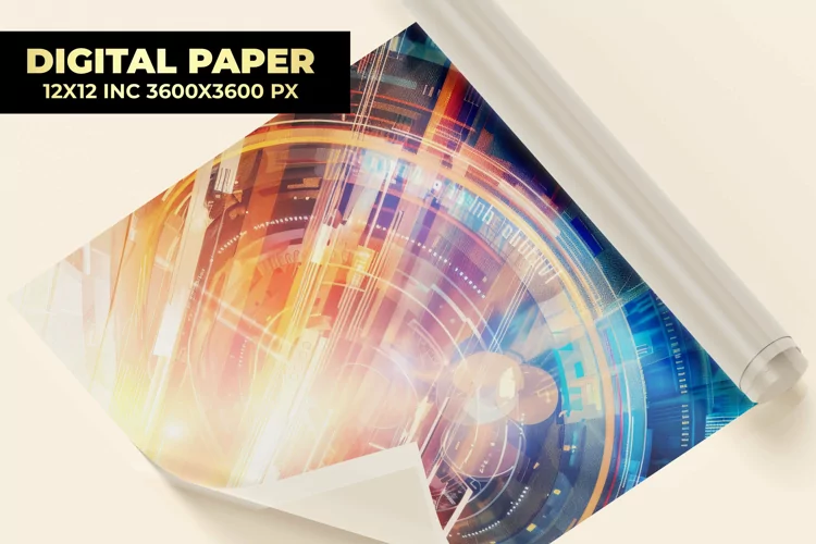 Futuristic Digital Paper