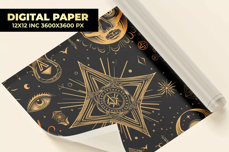 Symbol Pattern Digital Paper