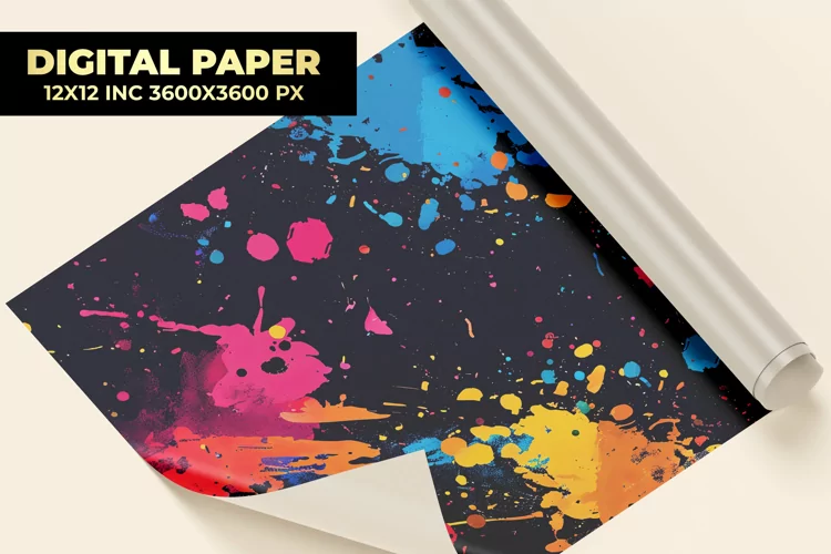 Paint Painting Digital Paper