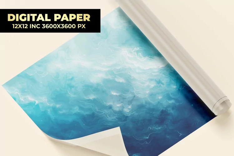 Blue Sea Digital Paper