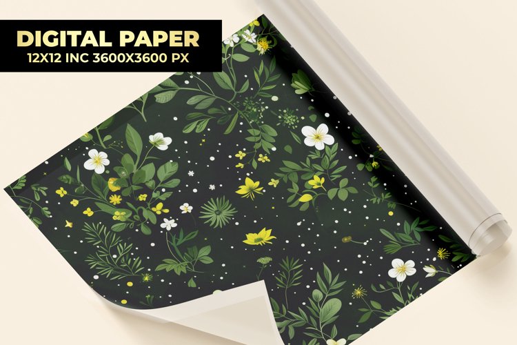 Floral Digital Paper