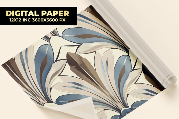 Art Deco Digital Paper example image 1