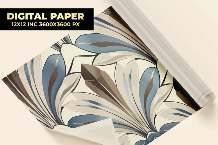 Art Deco Digital Paper