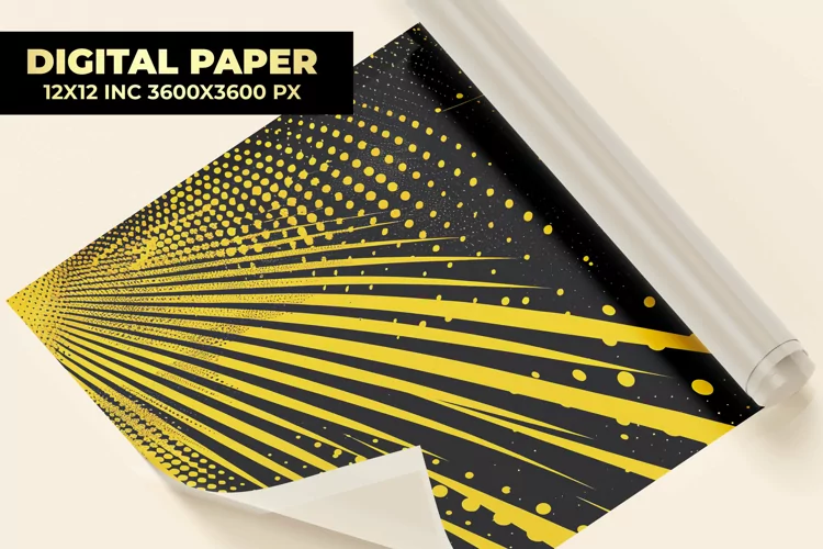 Bright Sunbeams Digital Paper