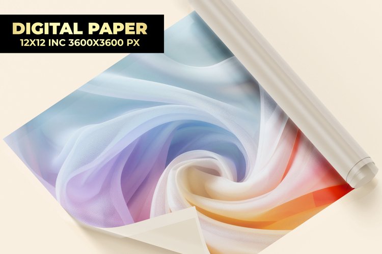 Colorful Fabric Digital Paper