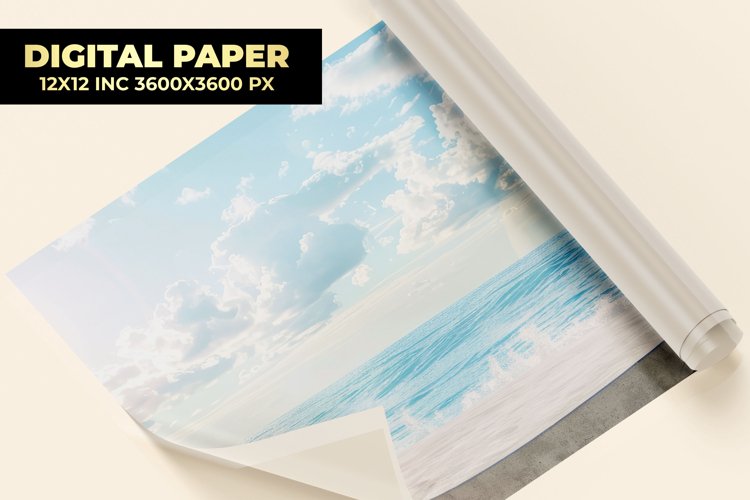 Summer Digital Paper Image 22