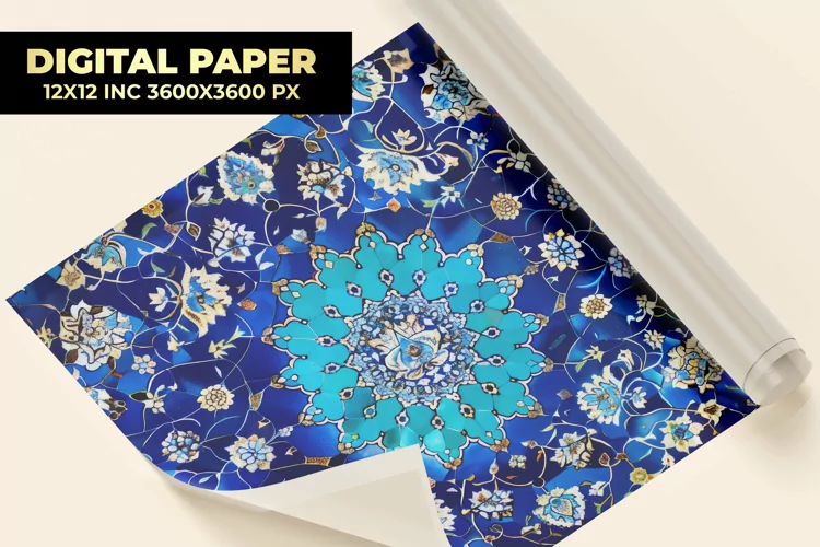 Arabic Ornament Digital Paper