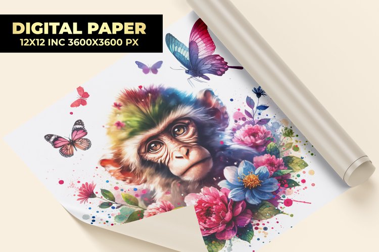 Monkey Clipart Image 23