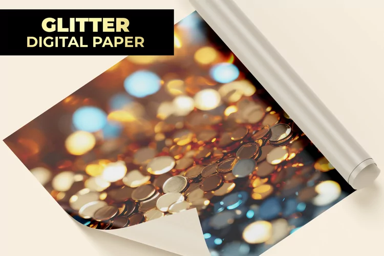 Glitter Digital Paper