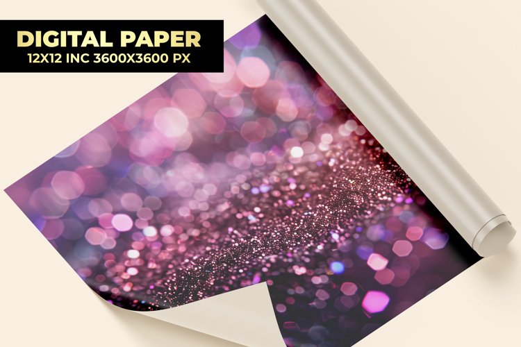 Glitter Digital Paper example image 1