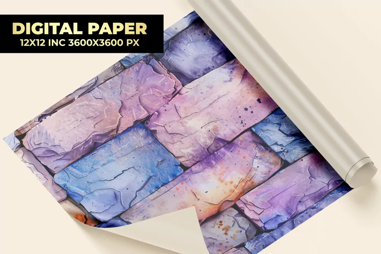 Stone Wall Digital Paper