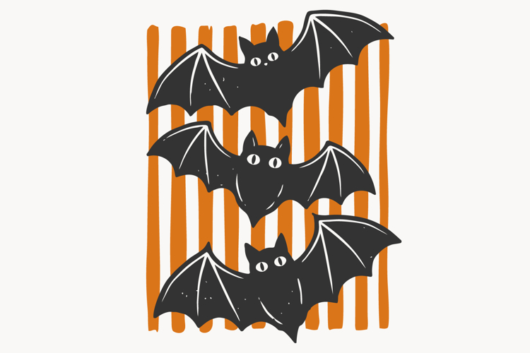 Halloween Bats Clipart Image 9