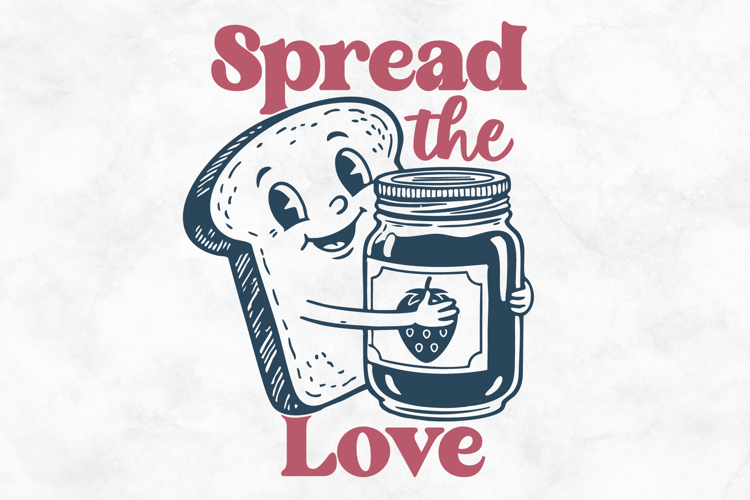 Spread The Love SVG PNG File