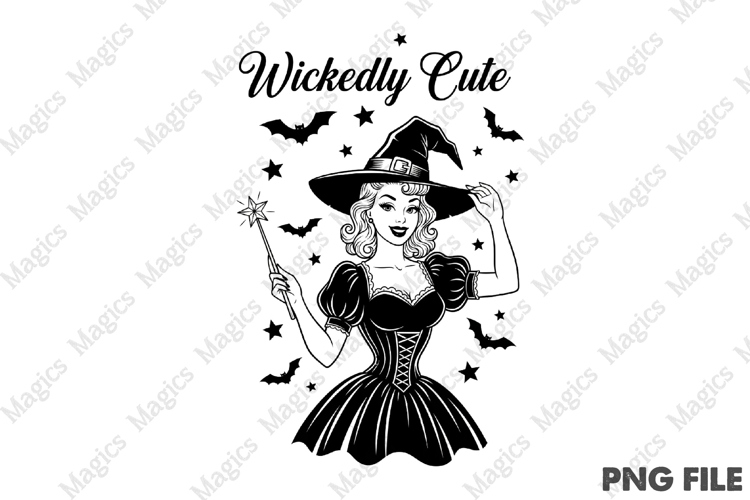 Halloween Witch Clipart Image 21