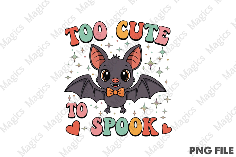 Too Cute to Spook Png