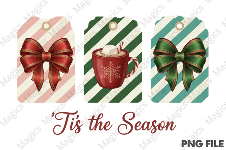 Tis the Season Christmas Gifts PNG