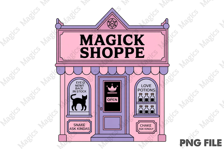 Magick Shoppe Png,witchy Png example image 1