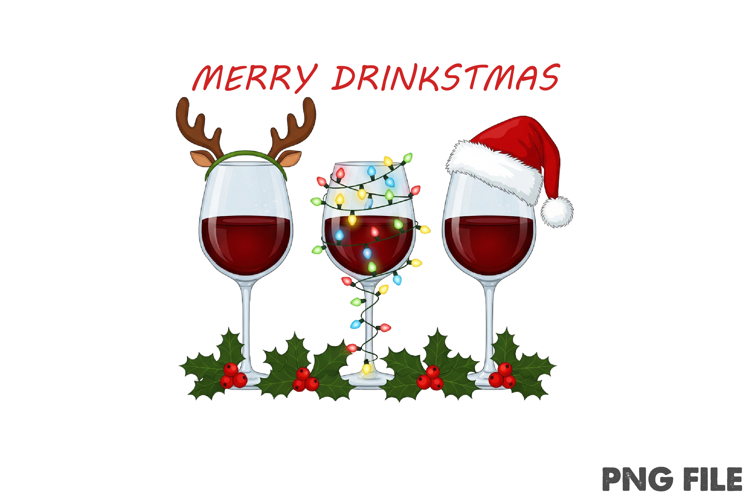 Funny Merry Christmas PNG Design
