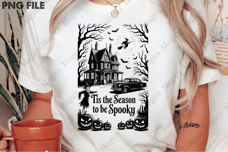 Tis the Season to Be Spooky PNG
