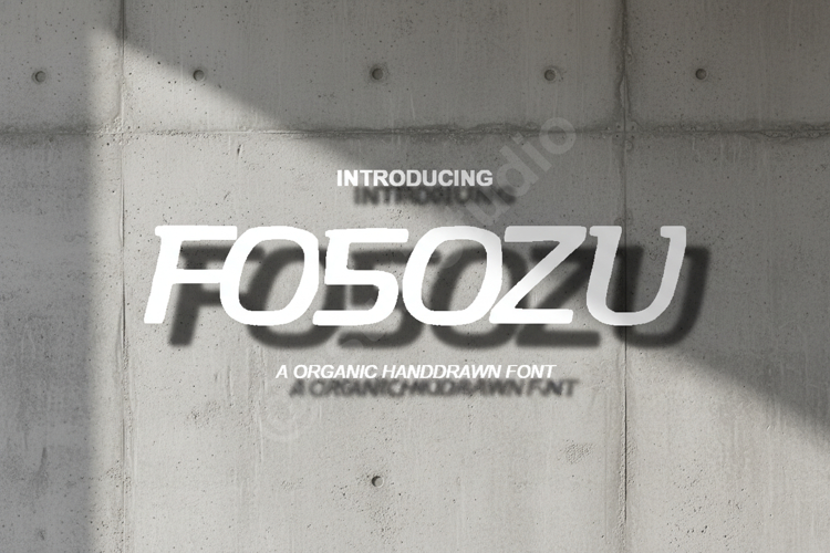 Fosozu - Modern Minimalist Sans Serif Font